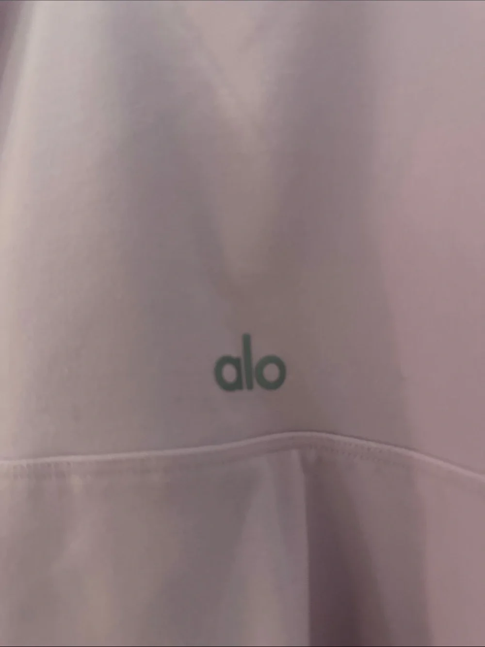 ALO Yoga Mauve Pink Fit-and-Flare Athletic Dress
